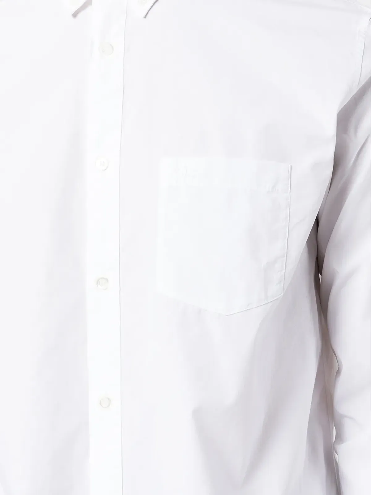A.P.C. エドゥアール ボタンカラー シャツ - 画像5