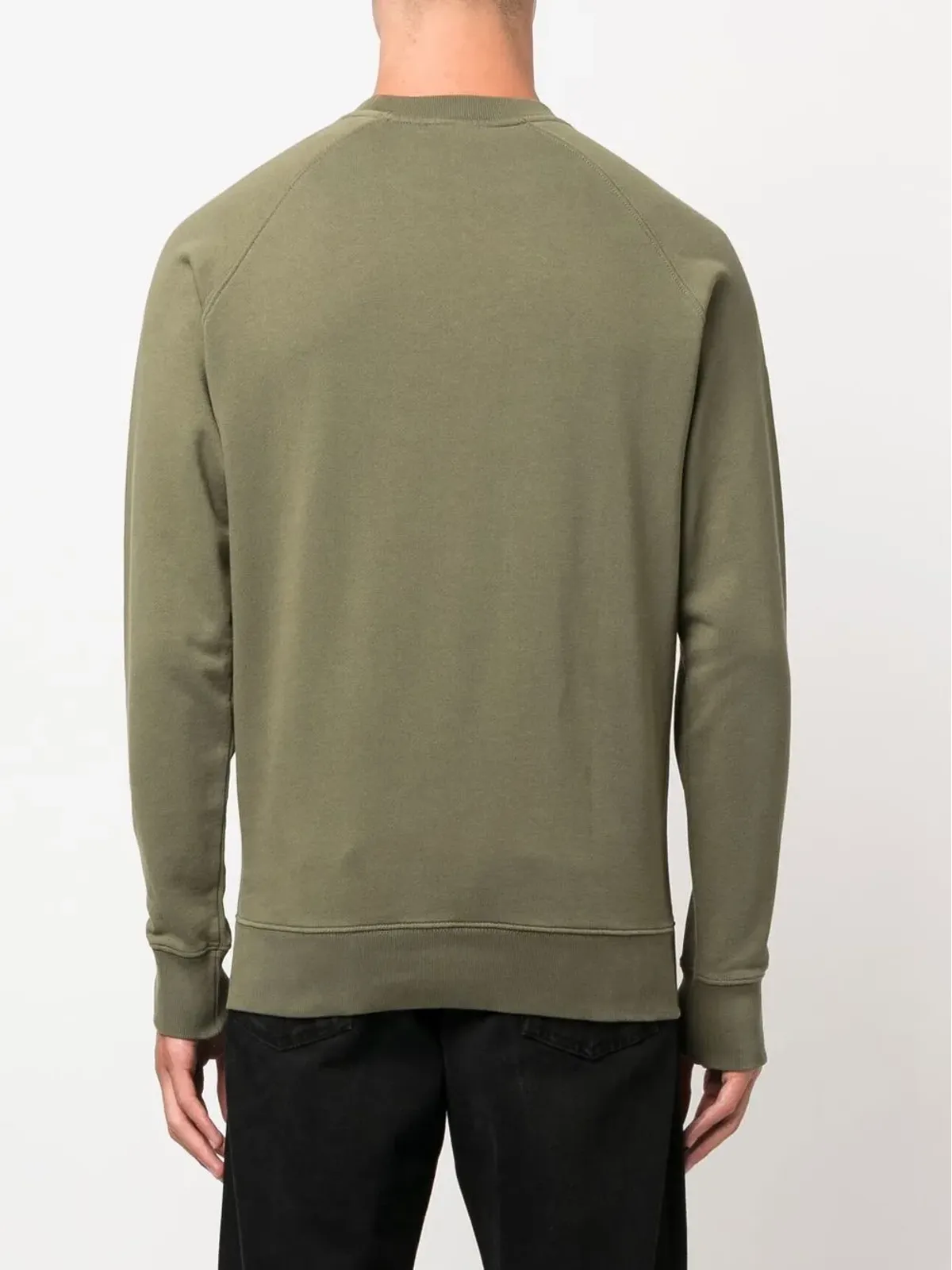 Maison Kitsuné ロゴパッチ クルーネック スウェットシャツ - 画像4