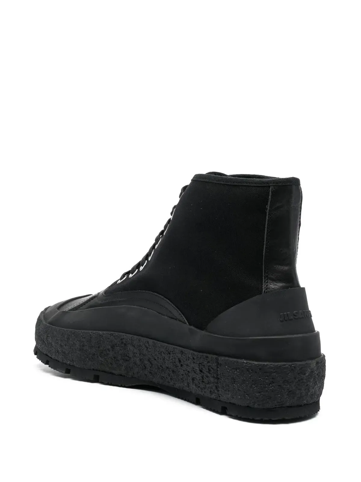 Jil Sander ハイカットスニーカー - ブラック - 画像3
