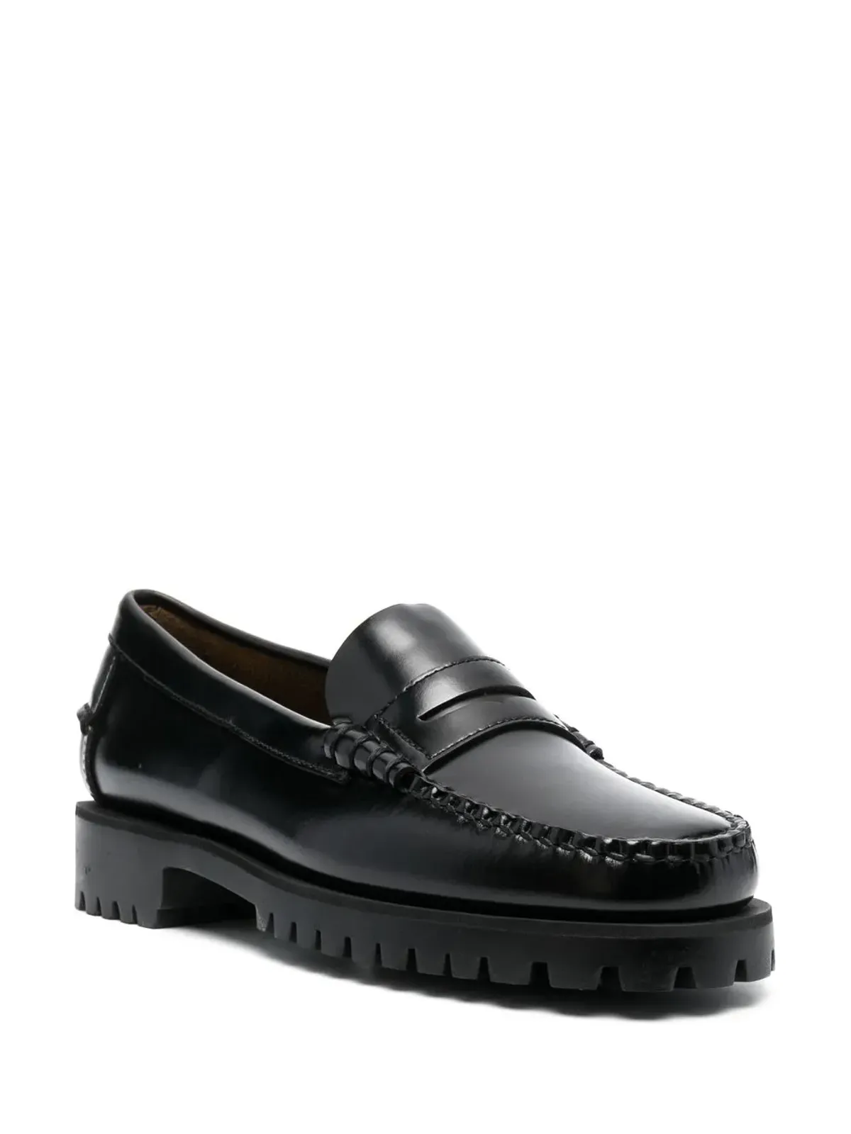 Sebago ダン ペニーフラット ローファー ブラック - 画像2