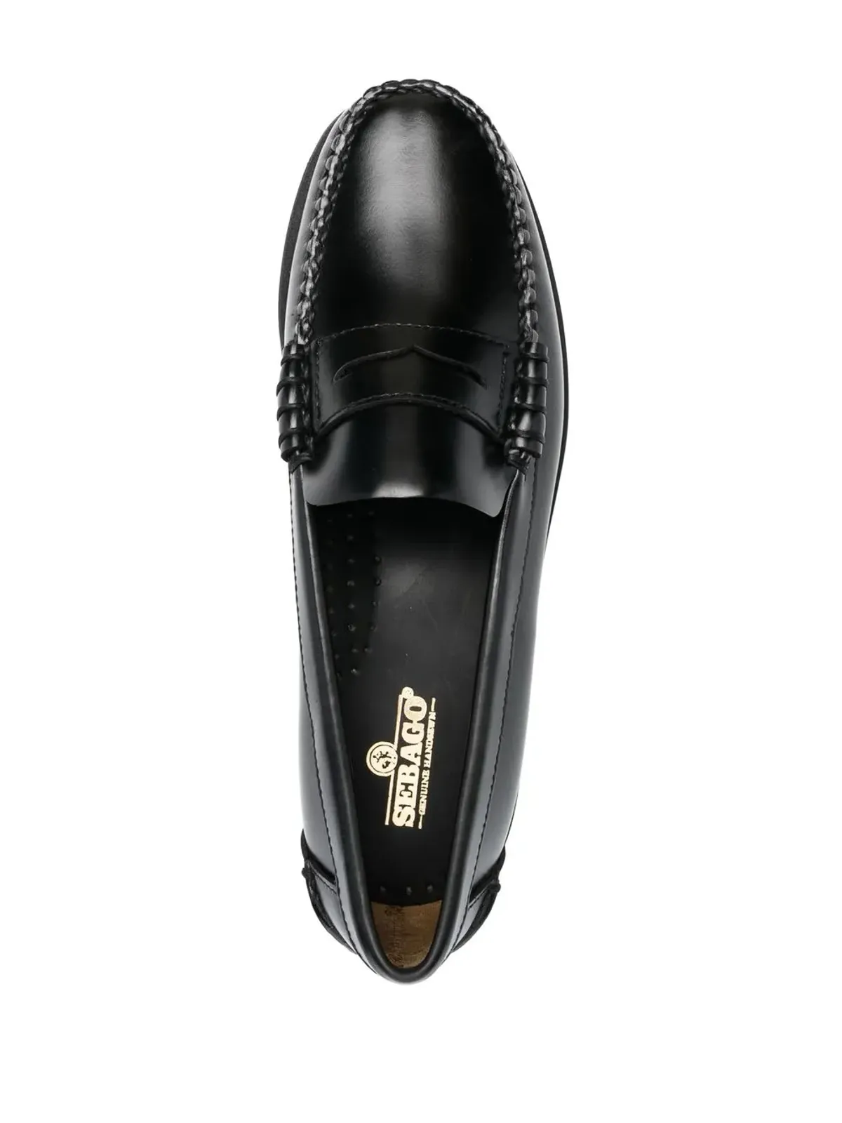 Sebago ダン ペニーフラット ローファー ブラック - 画像4