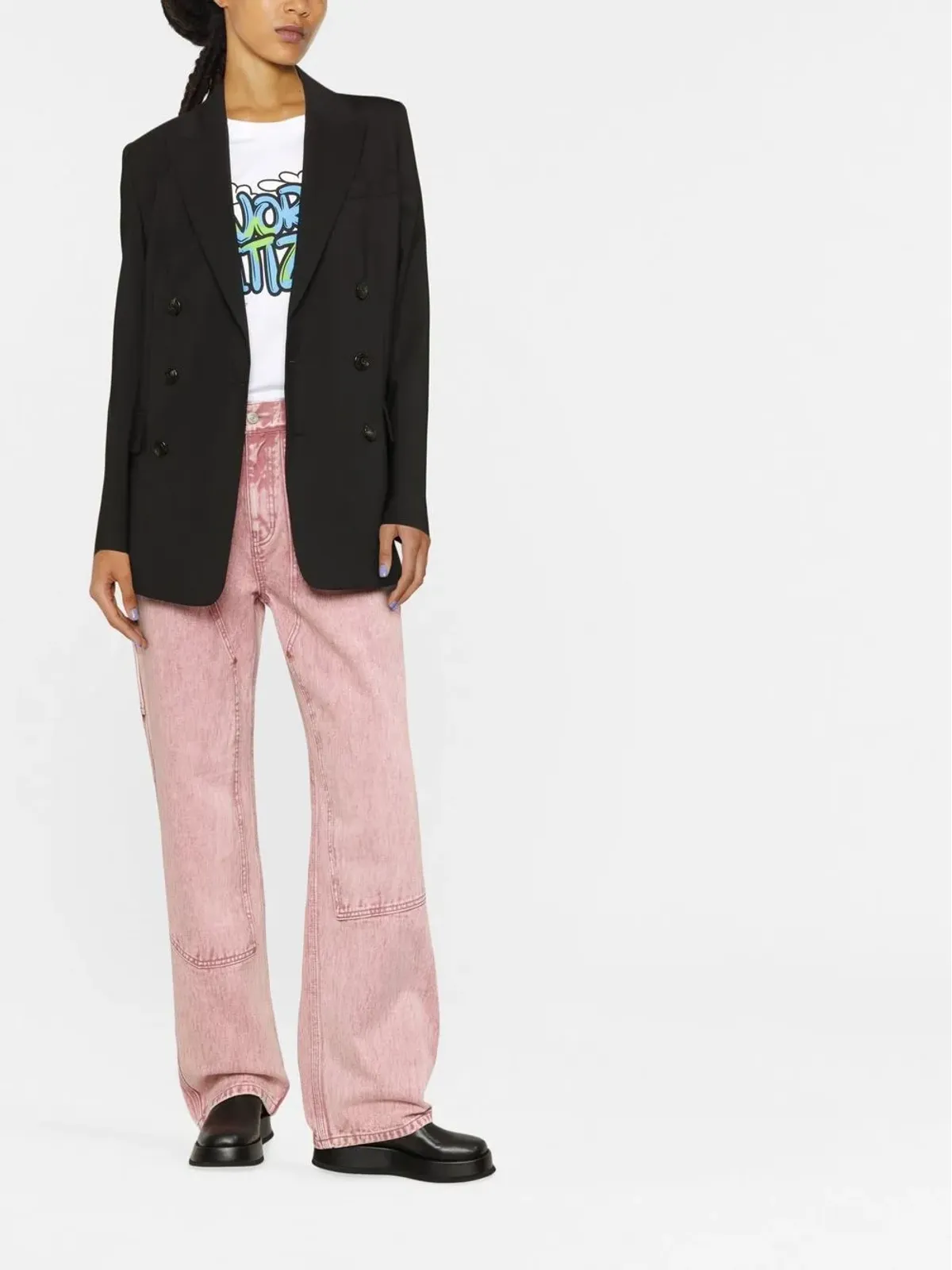DSQUARED2 ダブルブレスト バージンウール ブレザー - 画像2