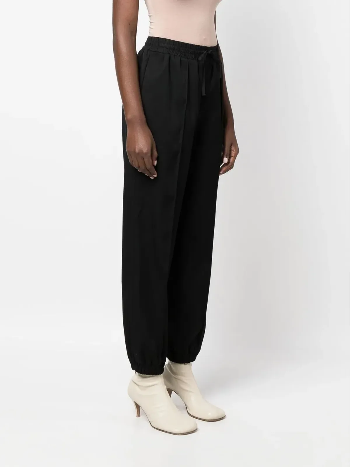 Jil Sander ドローコード付きウエストパンツ - ブラック - 画像3