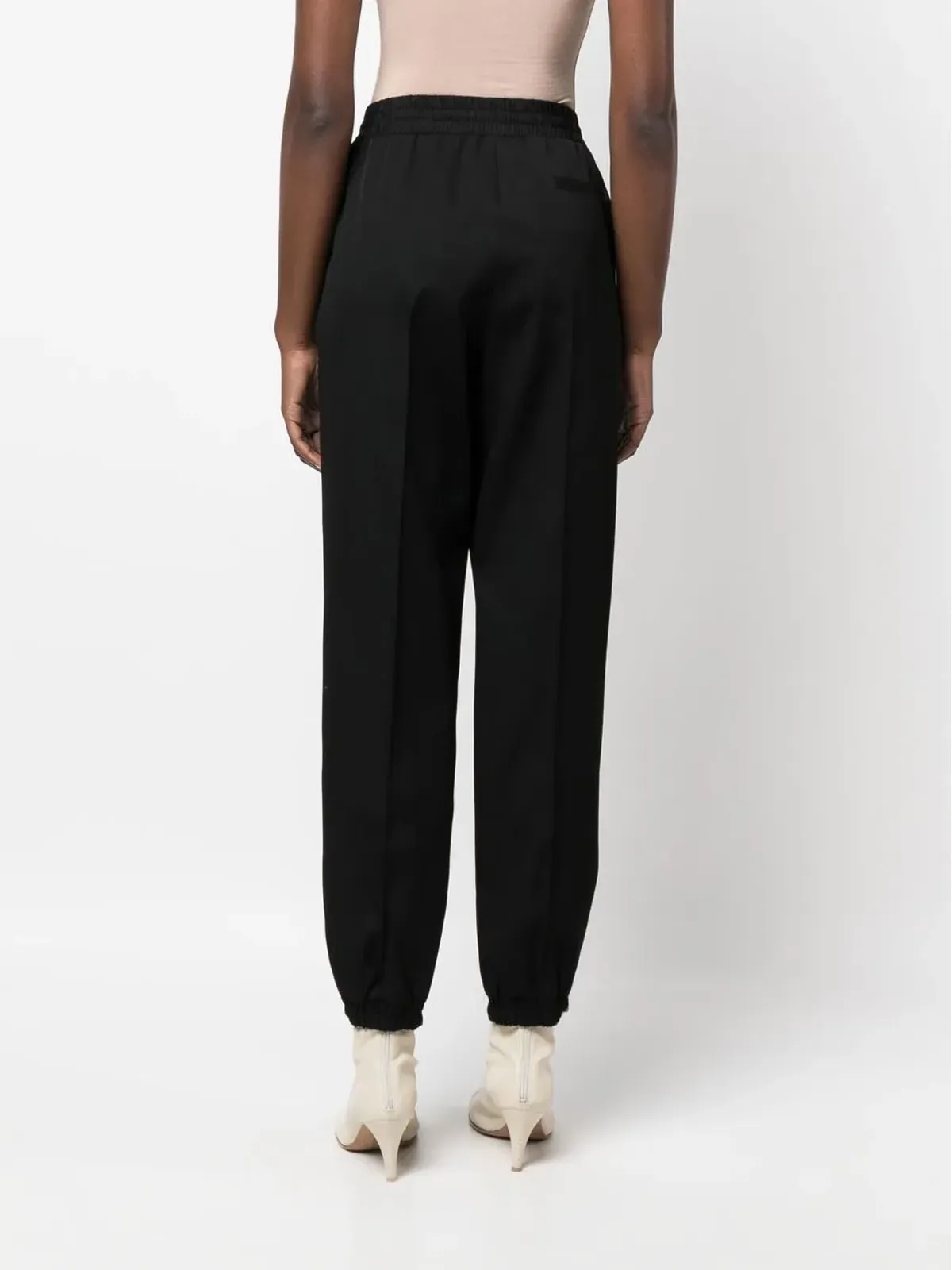 Jil Sander ドローコード付きウエストパンツ - ブラック - 画像4