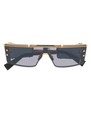 Balmain Eyewear Wonderboy III レクタングルフレーム サングラス - サムネイル1