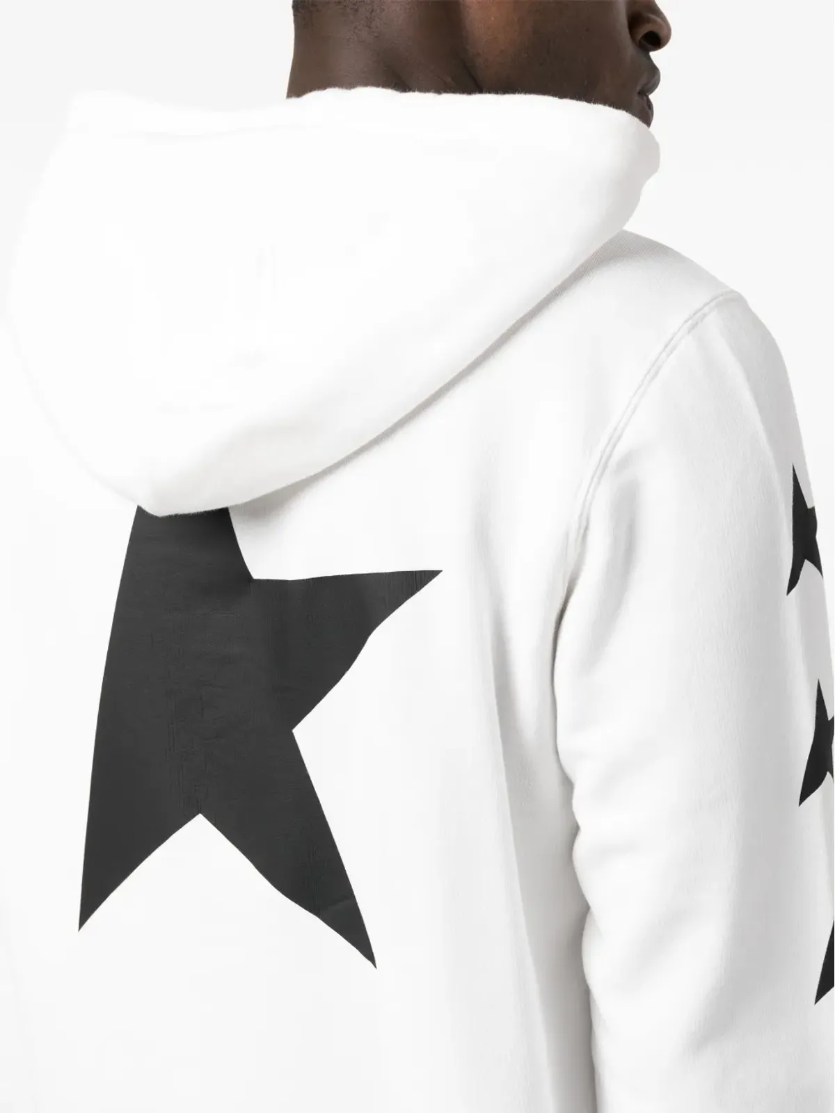 Golden Goose スター柄 プルオーバー フーディ - 画像5