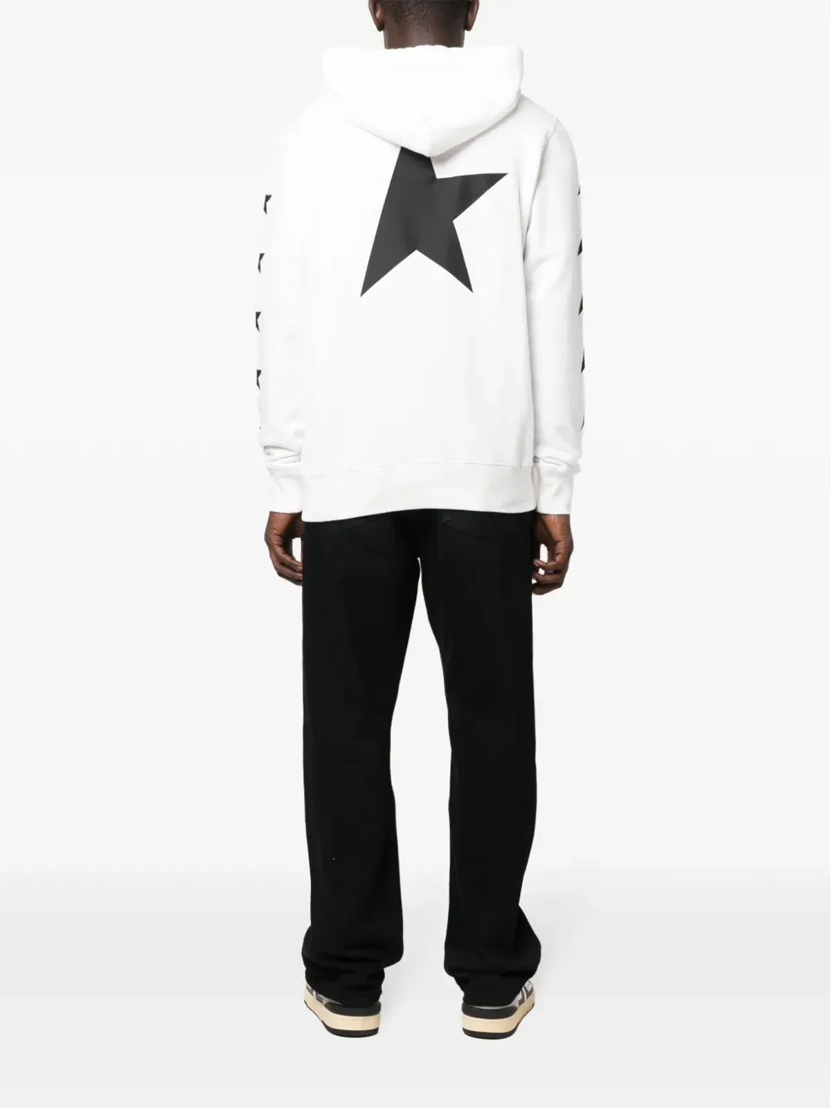 Golden Goose スター柄 プルオーバー フーディ - 画像3
