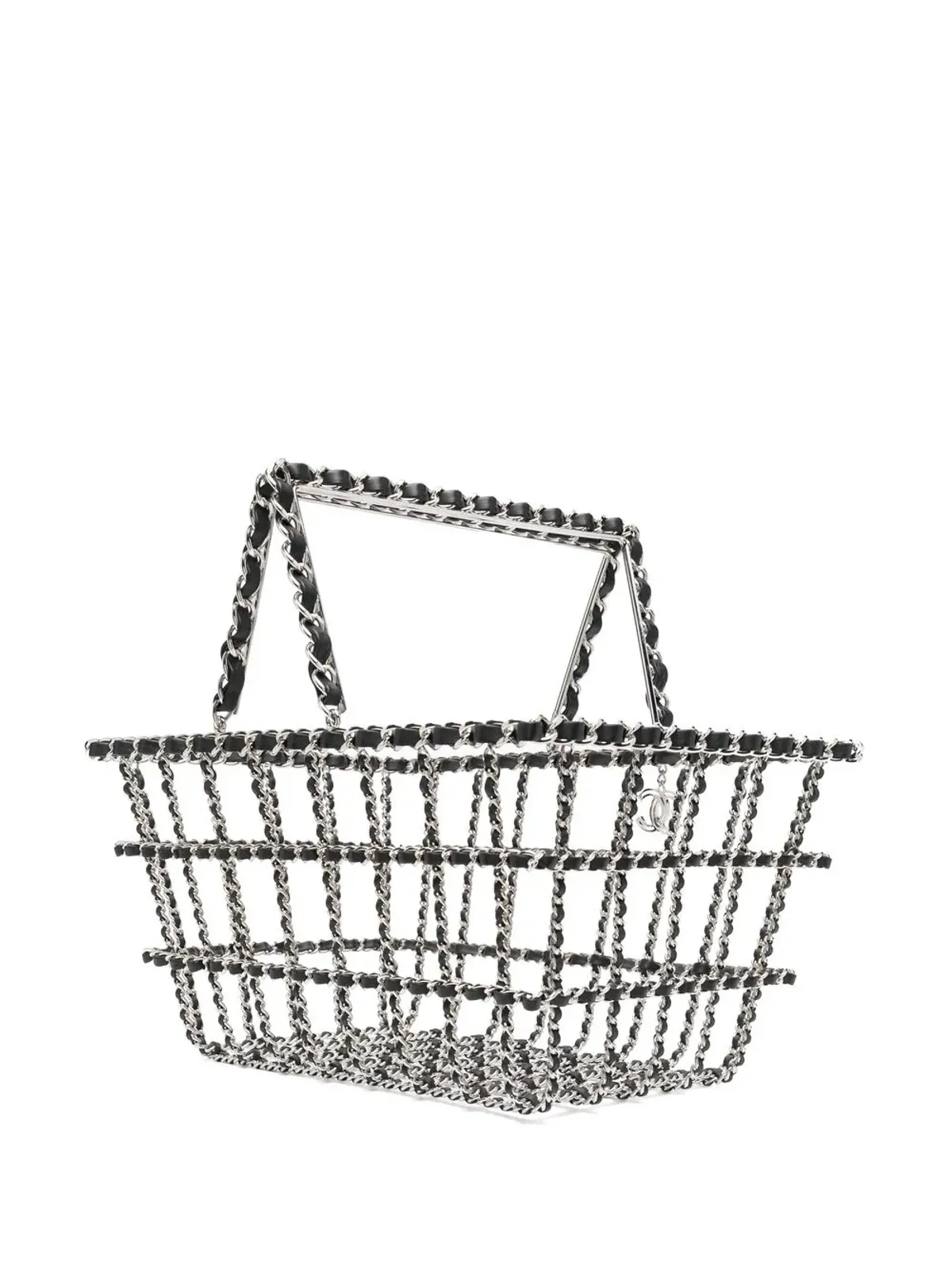 CHANEL ビンテージ ショッピングバスケットバッグ - 画像3
