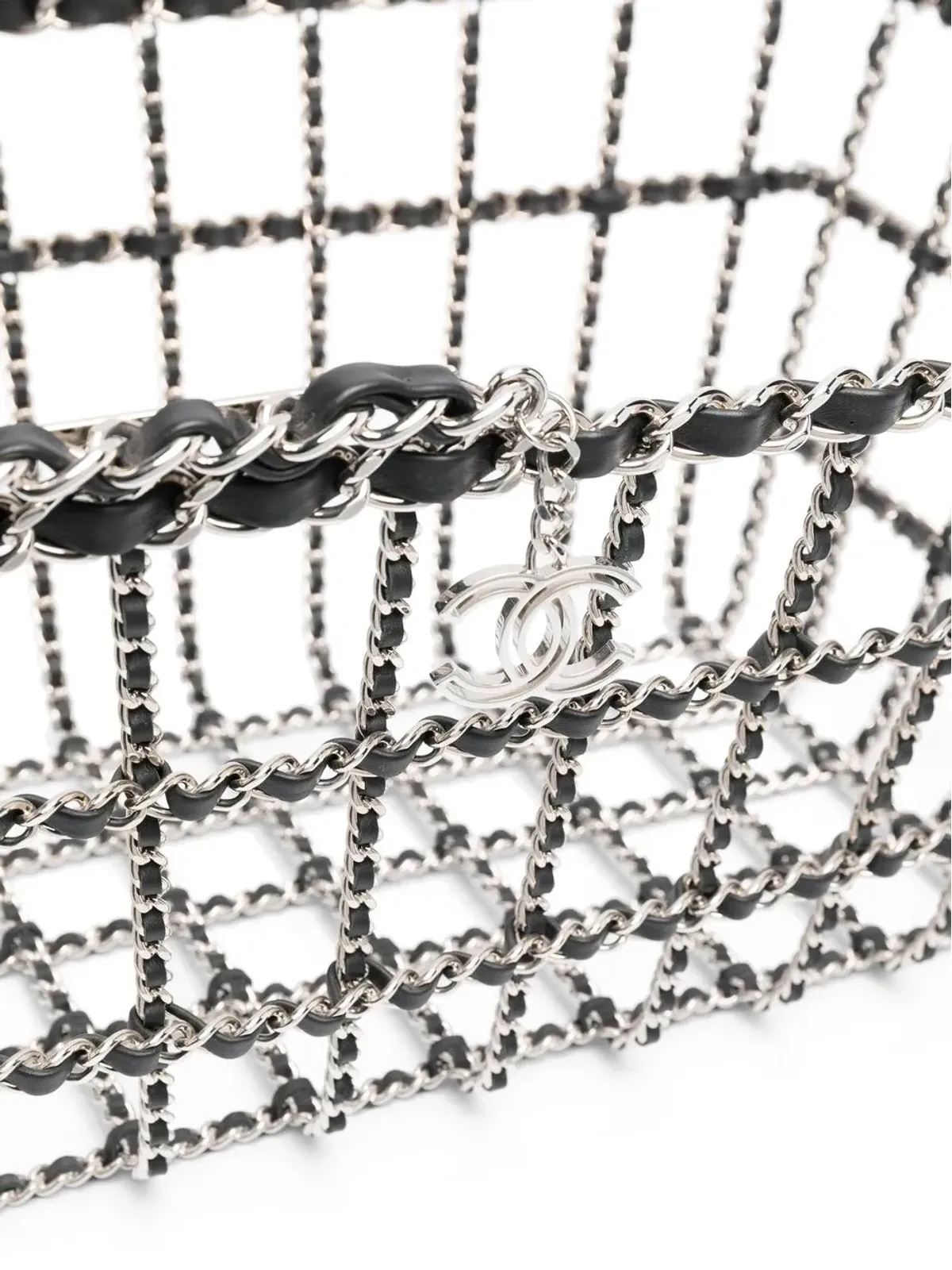 CHANEL ビンテージ ショッピングバスケットバッグ - 画像4