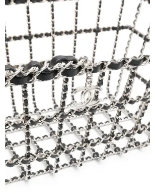 CHANEL ビンテージ ショッピングバスケットバッグ - サムネイル4