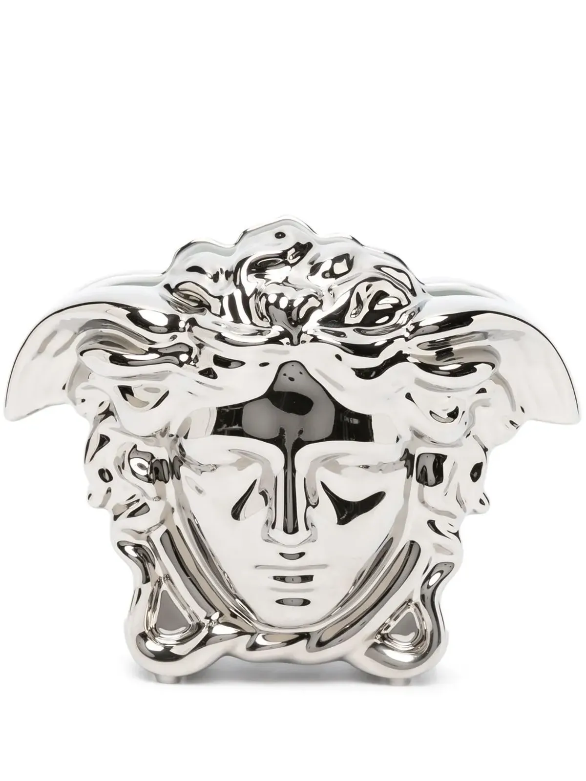 Versace Medusa Head vase - Silver - 画像1
