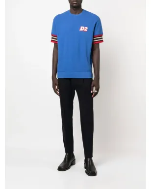 DSQUARED2 ピンストライプ テーパードパンツ - サムネイル2