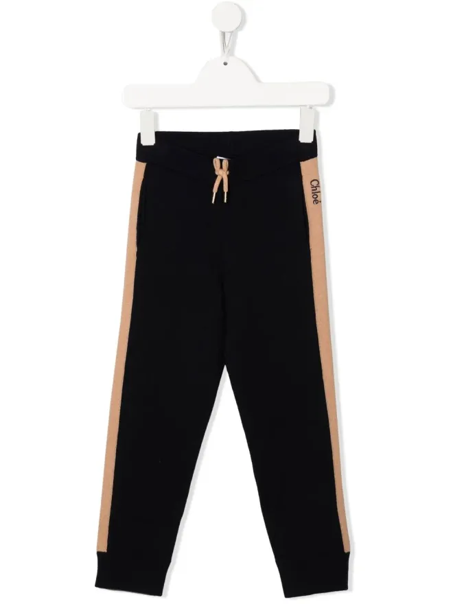 Chloé Kids Chloé Kids サイドストライプ トラックパンツの商品画像
