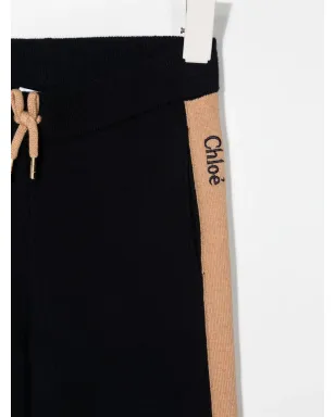Chloé Kids サイドストライプ トラックパンツ - サムネイル3