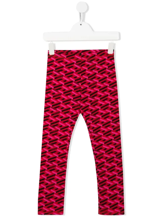 Versace Kids Versace Kids La Greca ストレッチレギンスの商品画像
