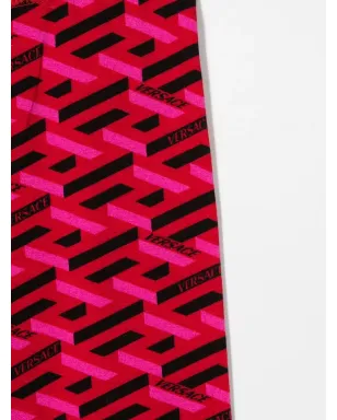 Versace Kids La Greca ストレッチレギンス - サムネイル3