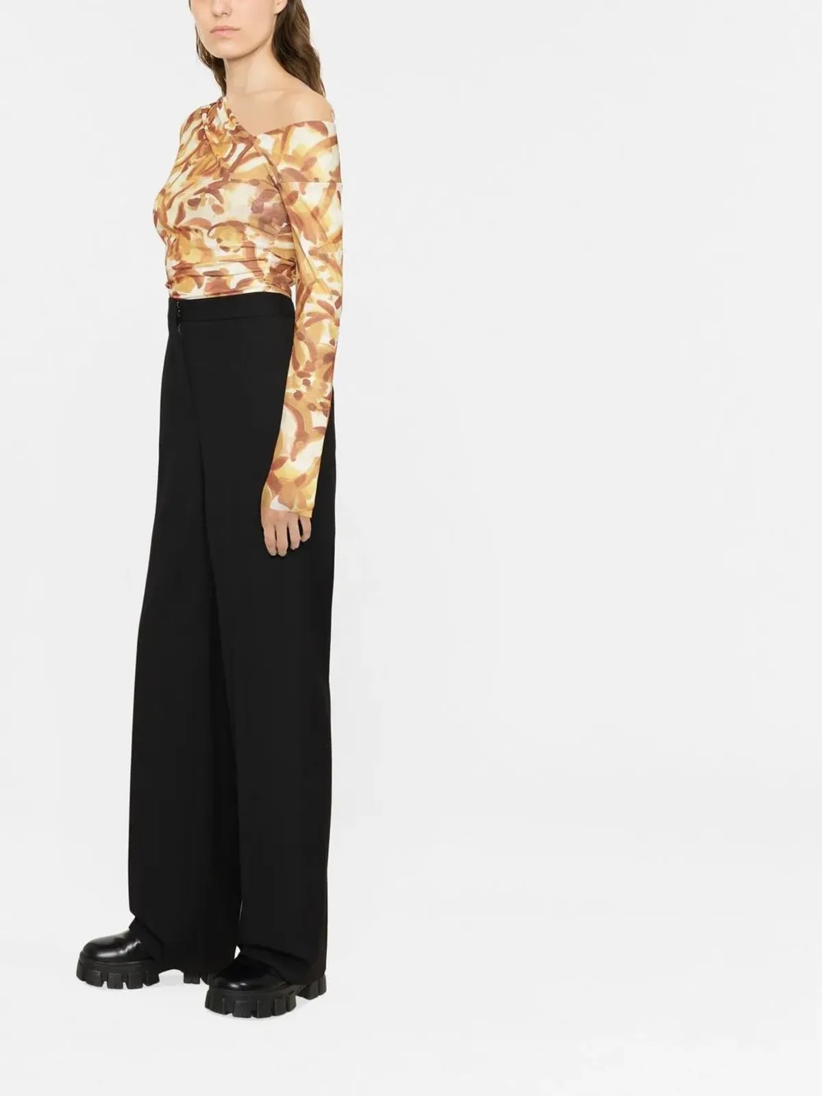 Stella McCartney ウールフレアパンツ - 画像4