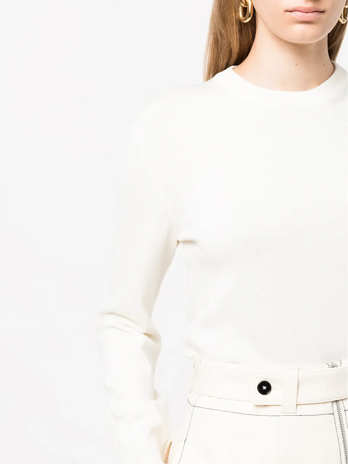 Jil Sander クルーネック メリノウール セーター - 画像5