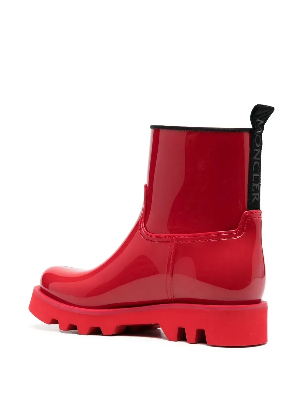 Moncler ロゴパッチ アンクルブーツ - 画像3