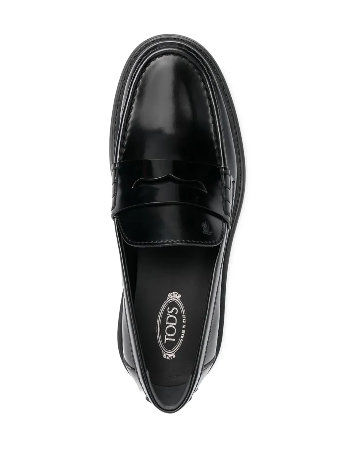Tod's ペニー・スロット レザー ローファー - 画像4