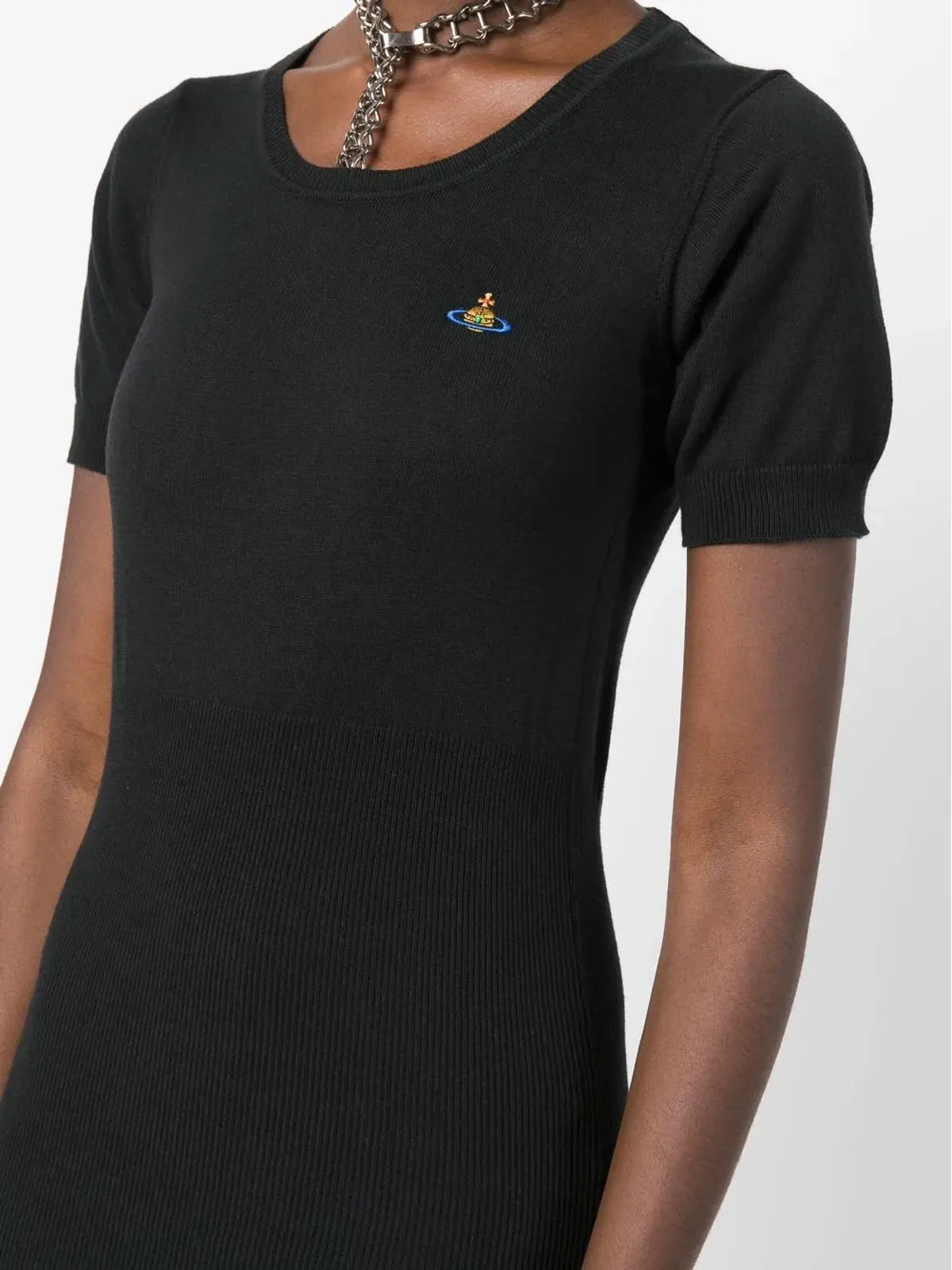 Vivienne Westwood オーブロゴ ニット ミディドレス - 画像5