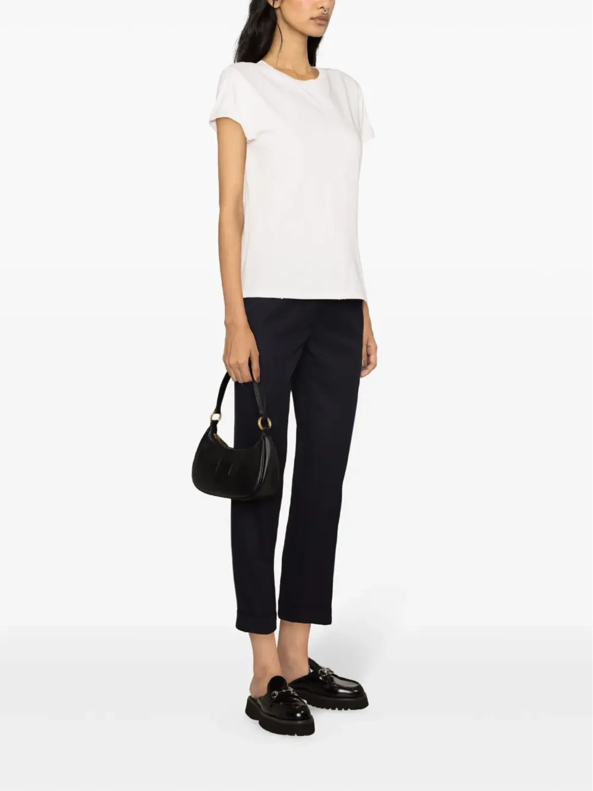 Golden Goose ロゴパッチ コットン Tシャツ - White - 画像3