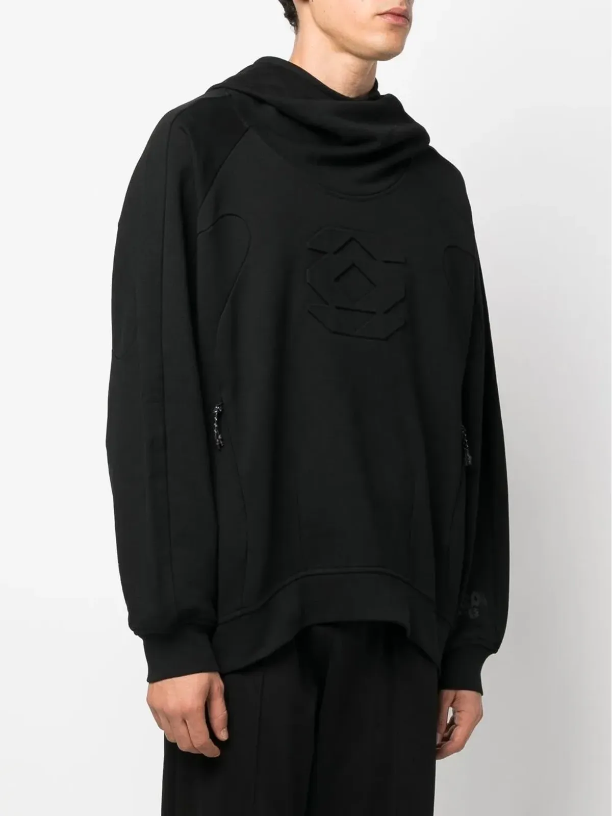 MCQ エンボス加工ディテール ルーズフィットフーディ - 画像3