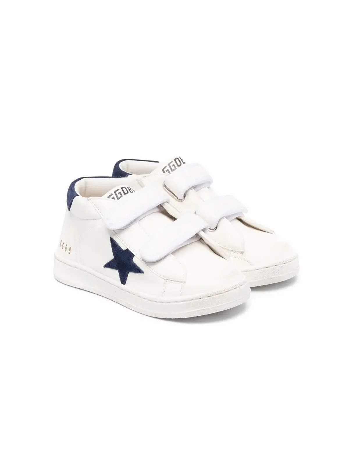 Golden Goose Kids ワンスターロゴスニーカー - 画像1