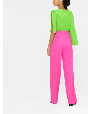 MSGM ストレートレッグ ウールパンツ - サムネイル4