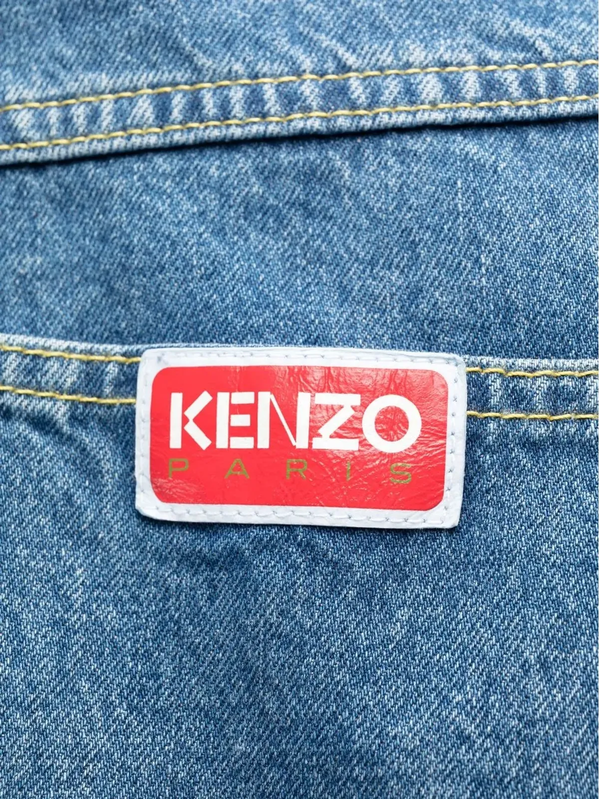 Kenzo ハイウエスト ワイドレッグジーンズ - 画像5