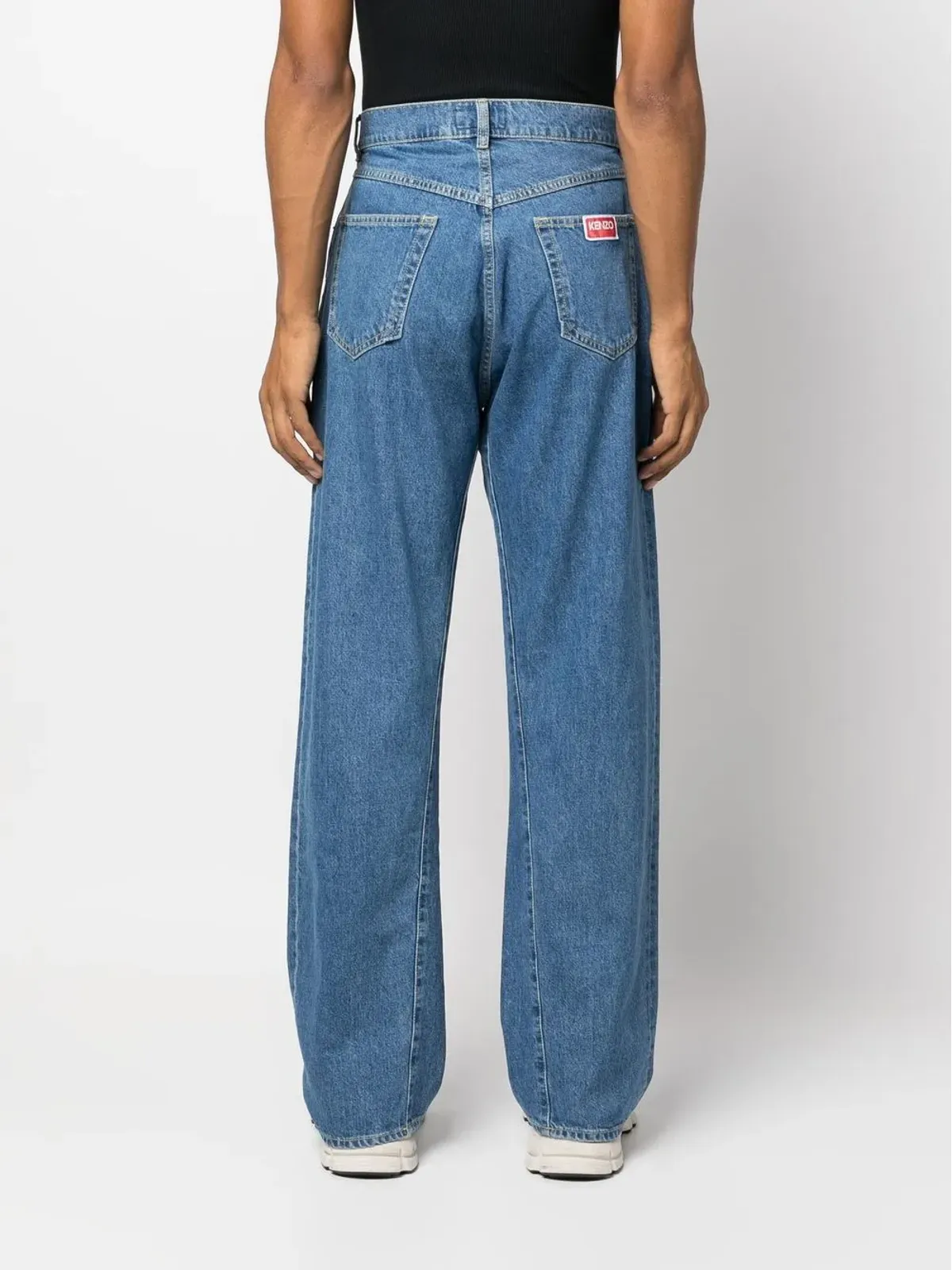 Kenzo ハイウエスト ワイドレッグジーンズ - 画像3