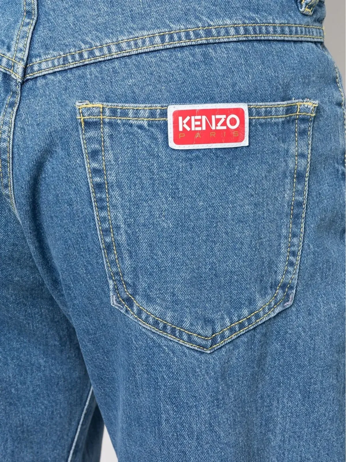 Kenzo ハイウエスト ワイドレッグジーンズ - 画像4
