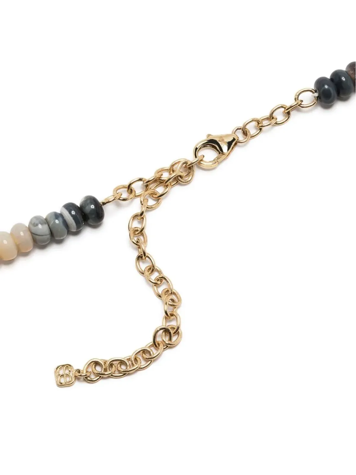 Sydney Evan 14K イエローゴールド ダイヤモンドとオパールのビーズネックレス - マルチカラー - 画像4