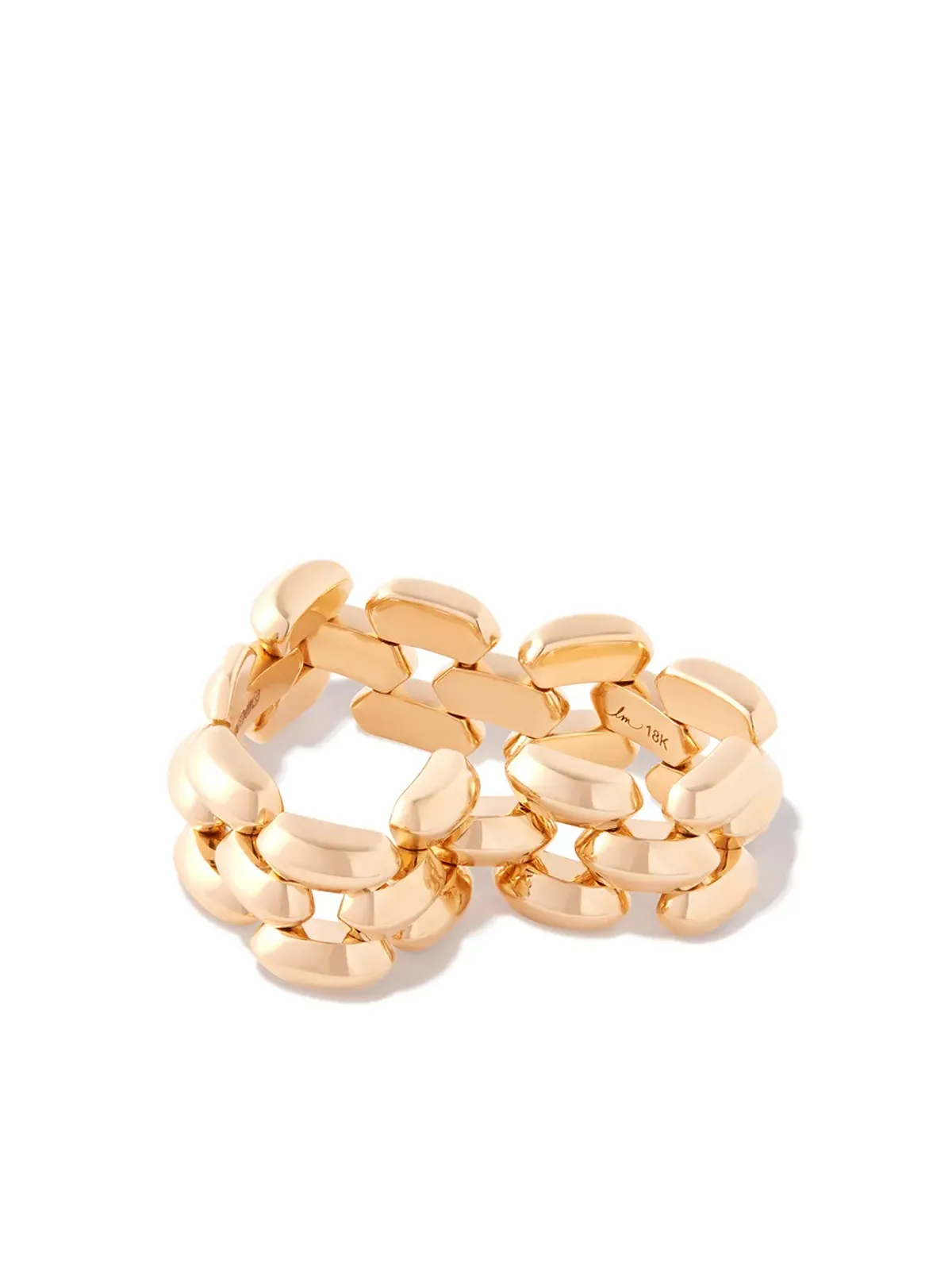 Lizzie Mandler Fine Jewelry 18K イエローゴールド クリオリング - 画像3