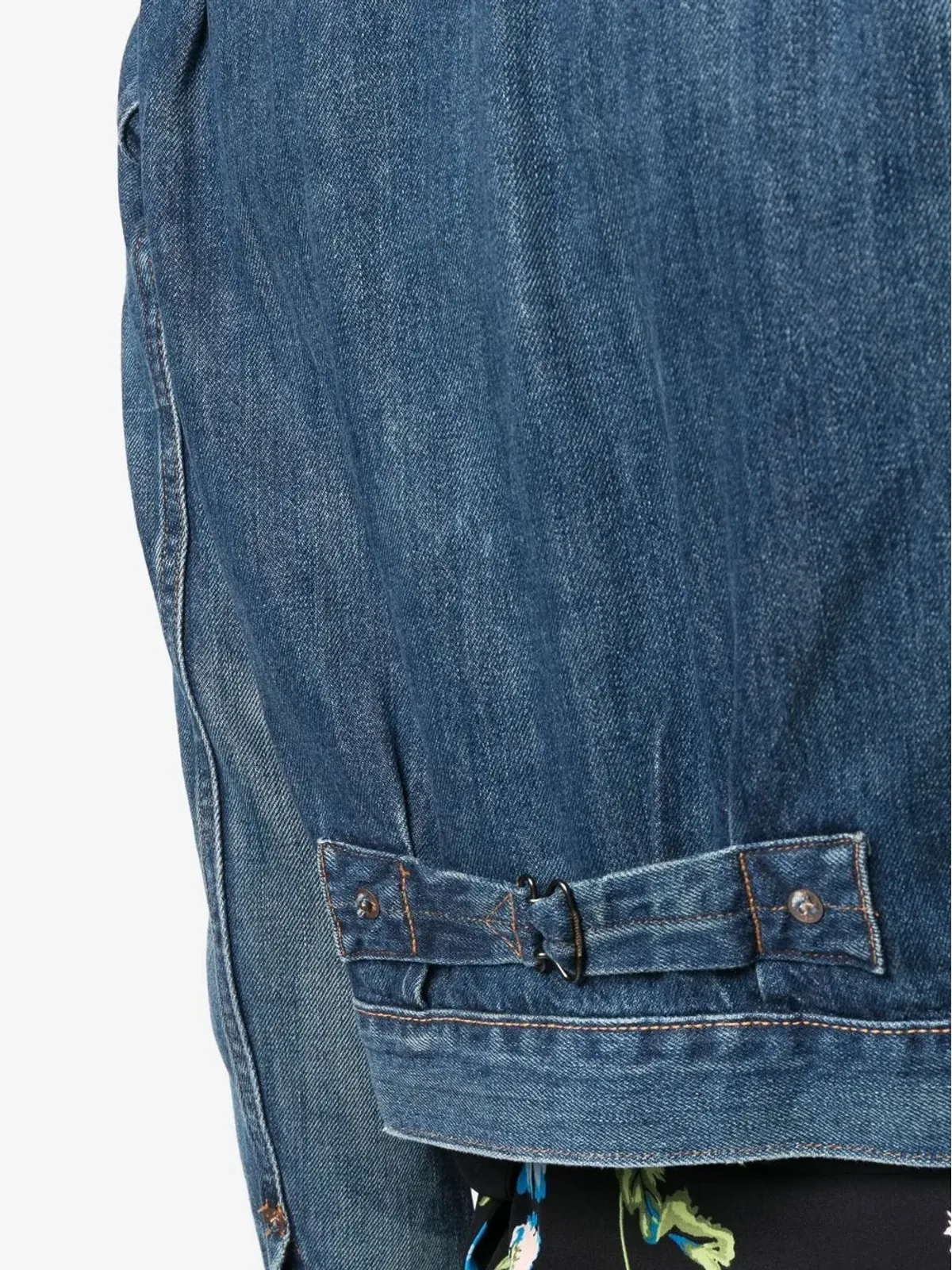 Ralph Lauren RRL ストーンウォッシュド クロップド デニムジャケット - 画像5