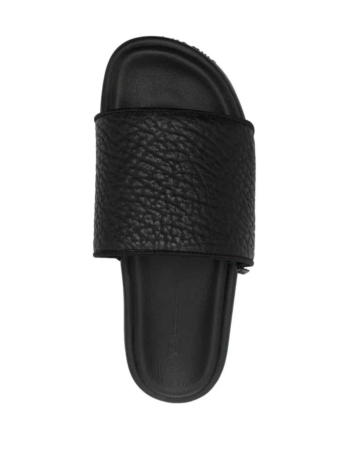 Y-3 ペブルド オープントゥ スライド - 画像4