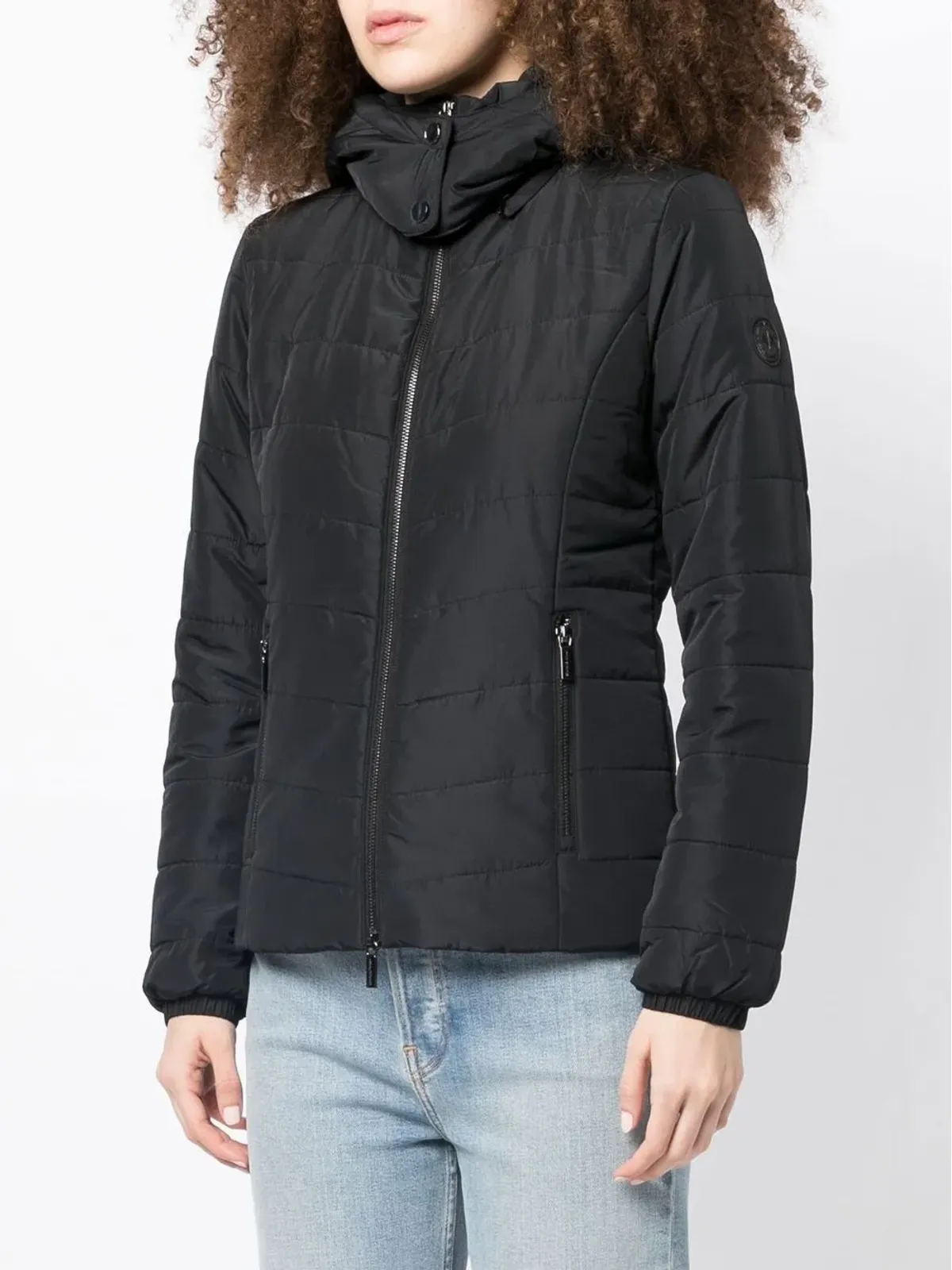Armani Exchange パッド入りジップアップジャケット - 画像3