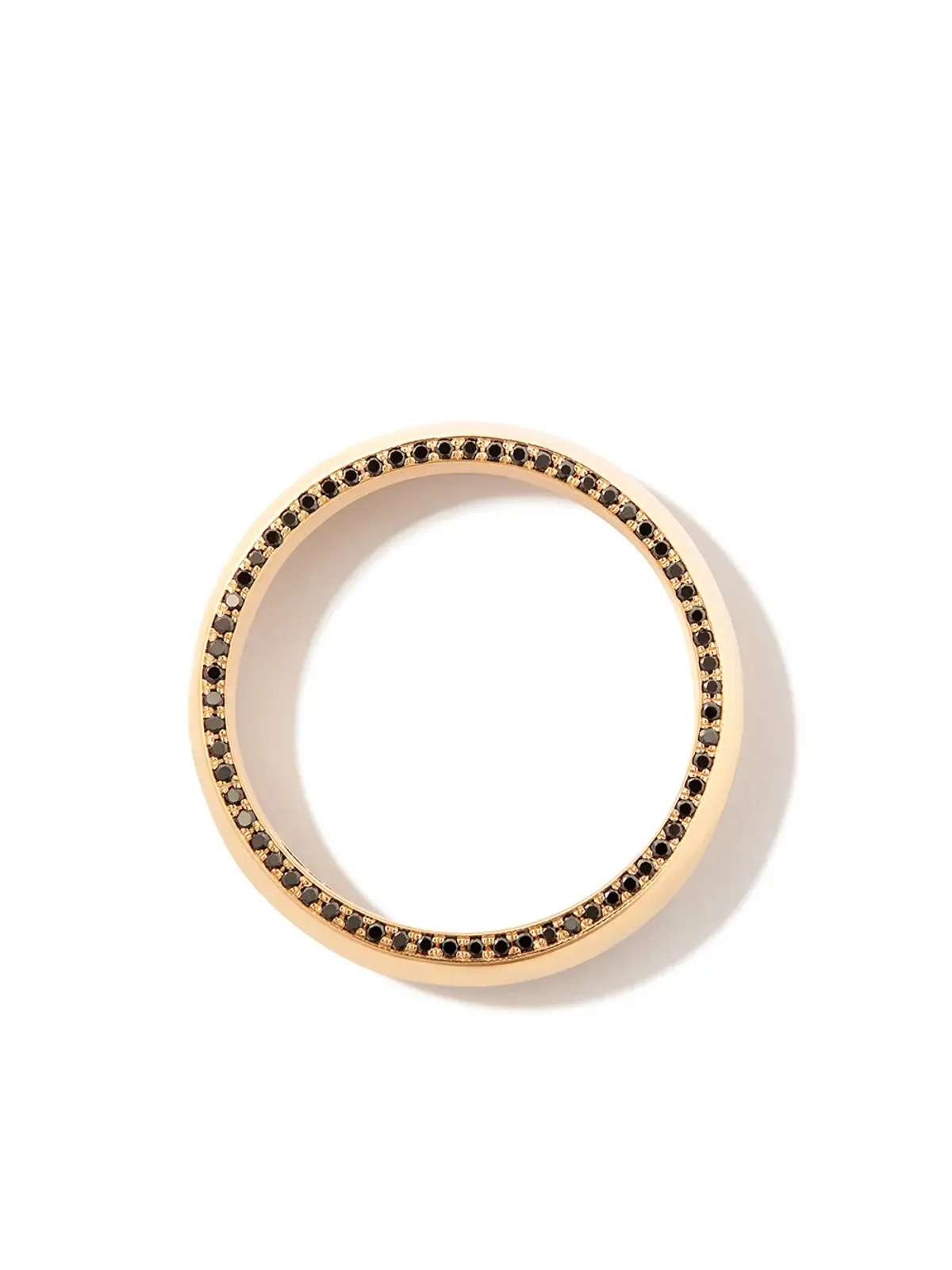 Lizzie Mandler Fine Jewelry 18K イエローゴールド オセロ ダイヤモンド シガーバンド - 画像2