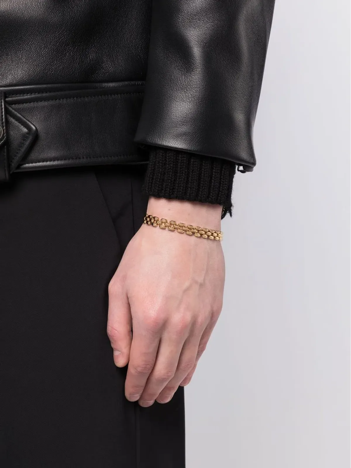 Lizzie Mandler Fine Jewelry 18K イエローゴールド クレオ 3列ブレスレット - 画像2