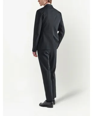 Prada シングルブレストスーツ ブラック - サムネイル3