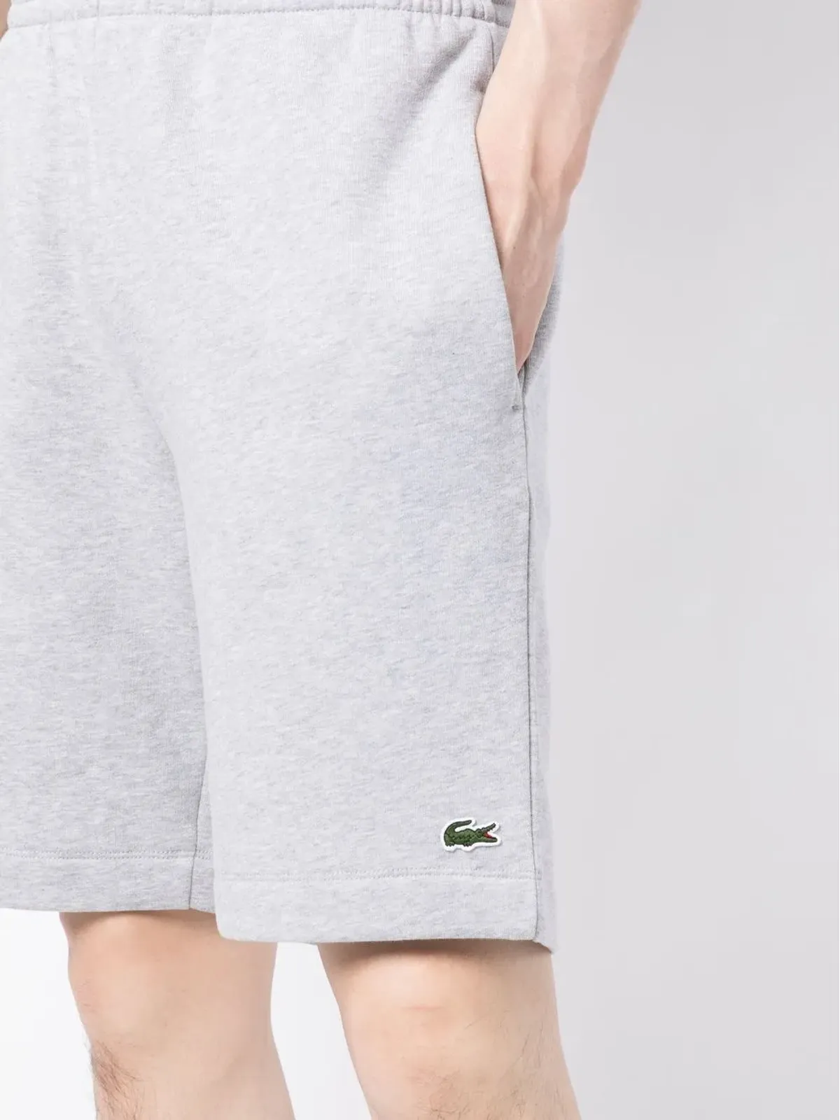 Lacoste クラシックコア トラックショーツ - グレー - 画像5