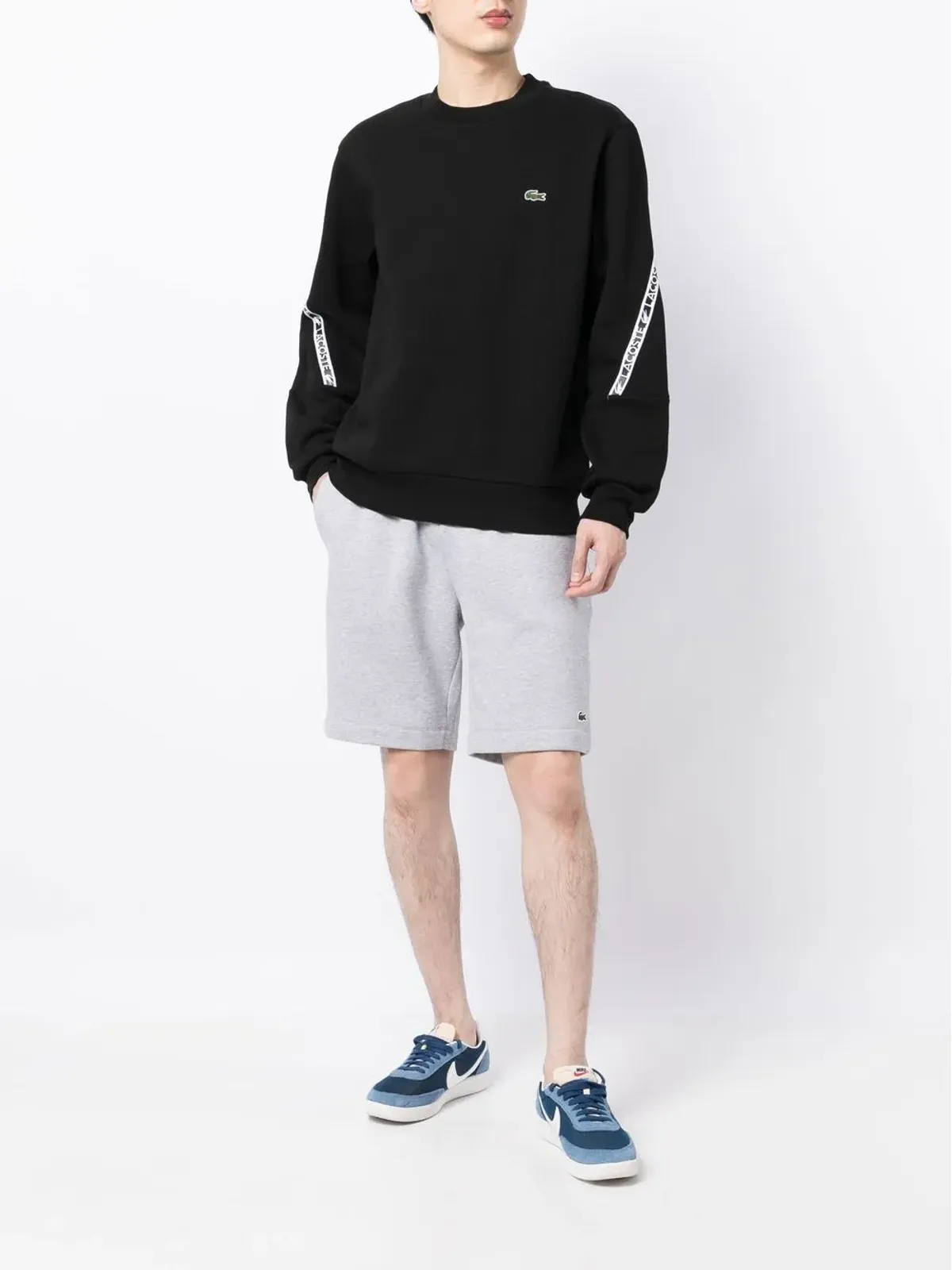 Lacoste クラシックコア トラックショーツ - グレー - 画像2