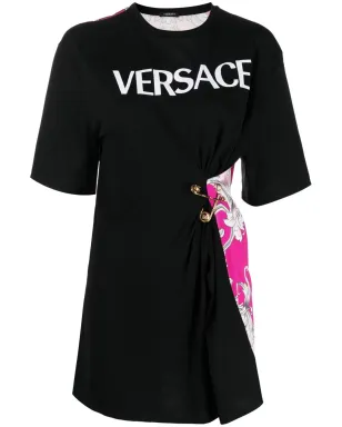 Versace セーフティピン バロック柄 Tシャツ - サムネイル1