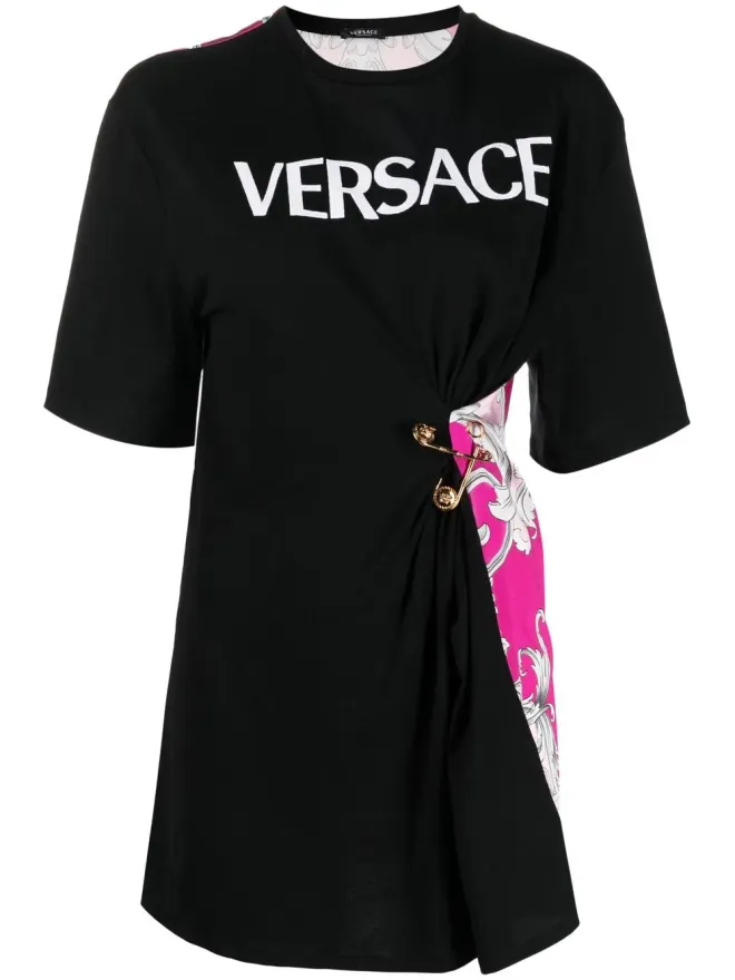 VERSACE Versace セーフティピン バロック柄 Tシャツの商品画像