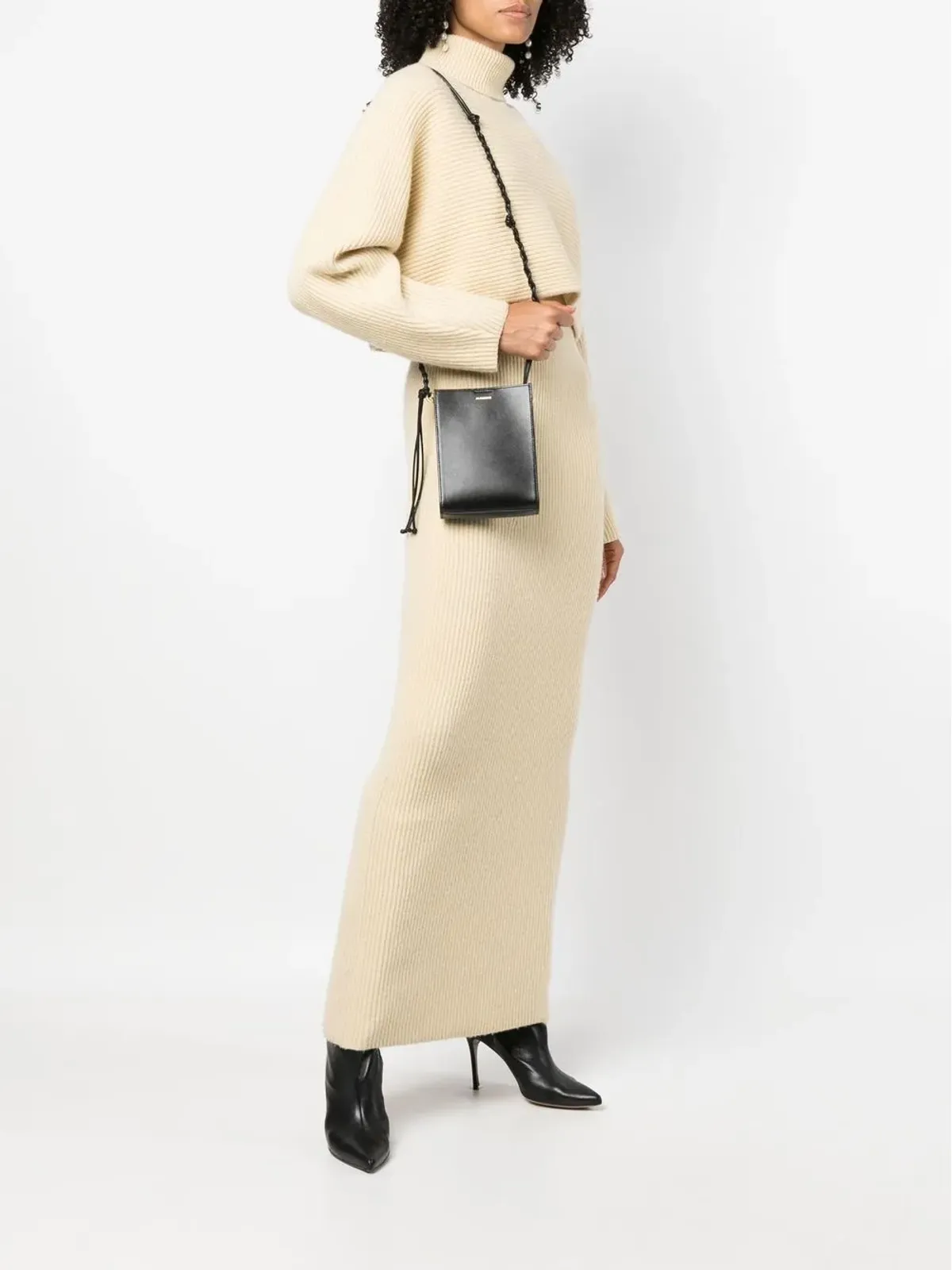 Jil Sander タングルリングス クロスボディバッグ - 画像2