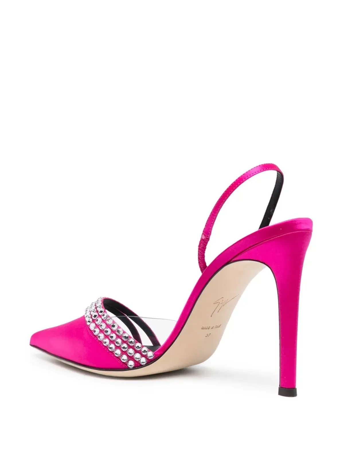 Giuseppe Zanotti ジェム付きヒールパンプス - 画像3