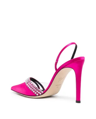 Giuseppe Zanotti ジェム付きヒールパンプス - サムネイル3
