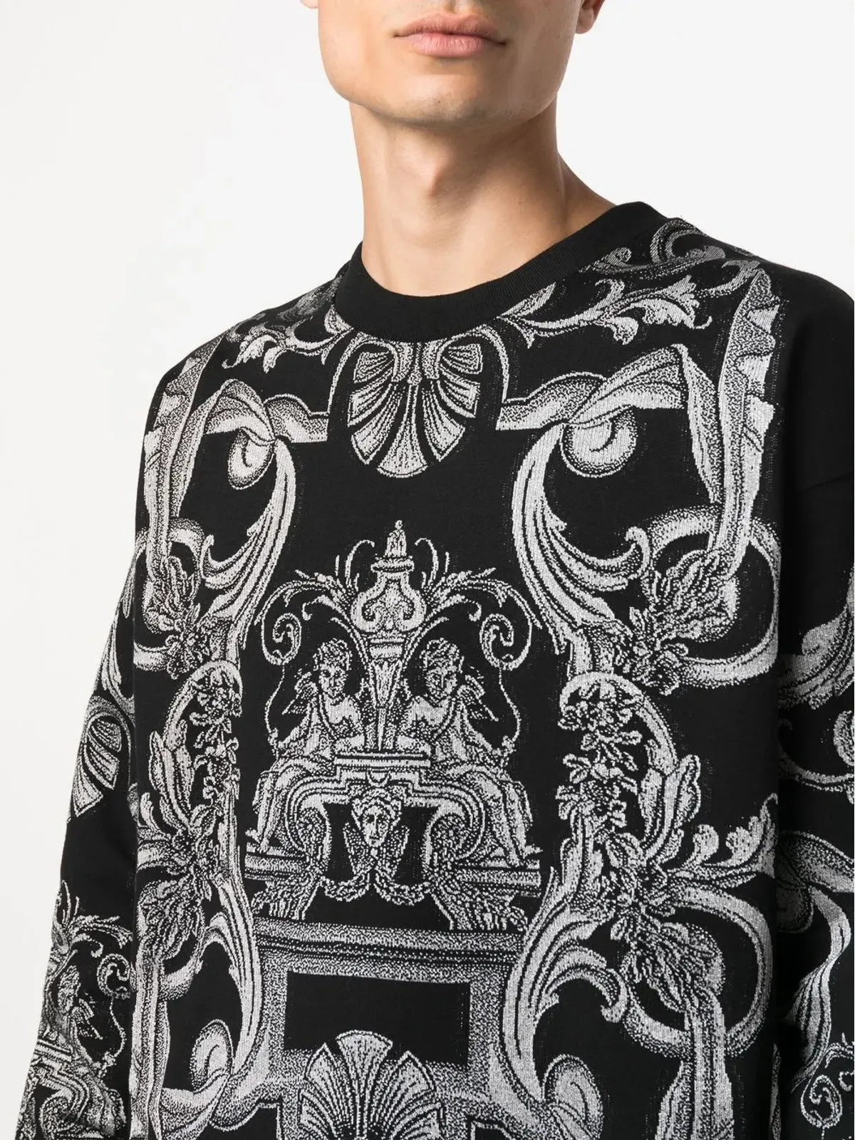 Versace バロッコプリント スウェットシャツ - 画像5