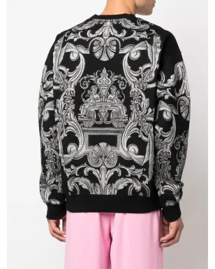 Versace バロッコプリント スウェットシャツ - サムネイル4