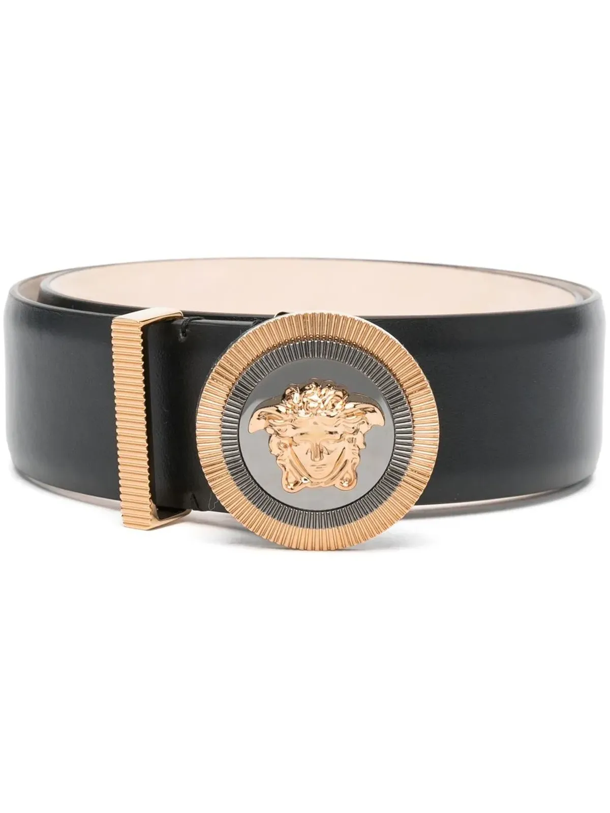 Versace メデューサ ロゴバックル ベルト - 画像1